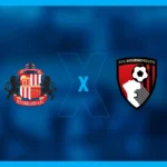 Escudos de Sunderland x Bournemouth