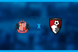 Escudos de Sunderland x Bournemouth