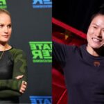 Valentina Shevchenko and Zhang Weili