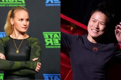 Valentina Shevchenko ignora aura de Zhang Weili antes do UFC 322 Valentina Shevchenko and Zhang Weili