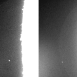 Telescópio capta colisões na Lua que geram clarões Imagem de telescópio mostra momento em que objetos atingem a Lua em sequência e criam clarões