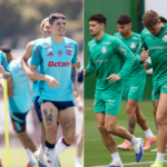 veja programação da semana de Flamengo e Palmeiras