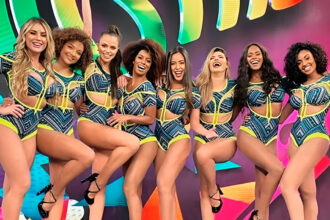 Bailarinas do Domingão do Faustão