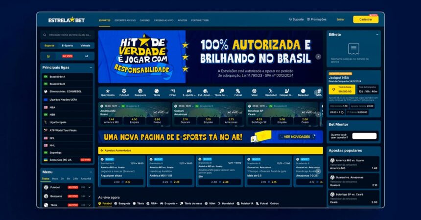 Estrelabet quer abrasileirar mercado de apostas on-line
