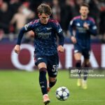 Max Dowman becomes youngest player in Champions League history; Andre Harriman-Annous features against Slavia Prague