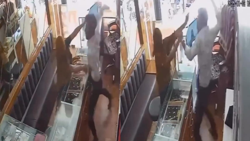 Ahmedabad Jeweller Slaps Woman Over 15 Times After She Tries To Attack With Chilli Powder: ‘Kind Of Equality...’ | Video | Viral News