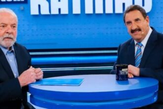 O recado de Ratinho a Lula sobre eleição presidencial