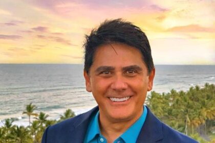 Cesar Filho fala do papel na novela 'Hipertensão', da carreira como apresentador e do casamento com Elaine Mickely