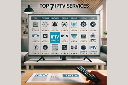 Sete serviços de IPTV legais comparados: recursos e preços Top 7 Legal IPTV Services Compared: Features, Pricing, and Content Availability