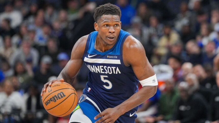 Anthony Edwards returns in style to help Wolves hand Thunder 3rd loss