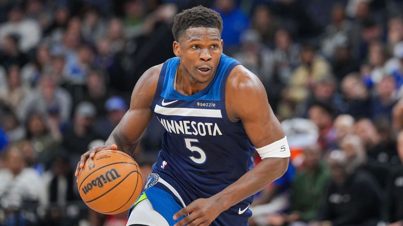 Anthony Edwards returns in style to help Wolves hand Thunder 3rd loss