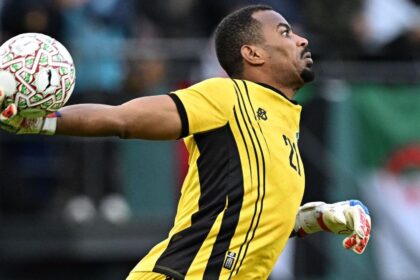 Goleiro dá susto, desmaia durante jogo da Copa Africana de Nações, mas continua em campo