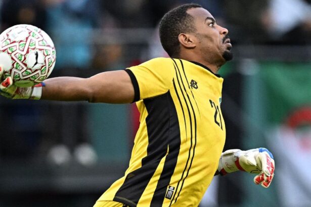 Goleiro dá susto, desmaia durante jogo da Copa Africana de Nações, mas continua em campo