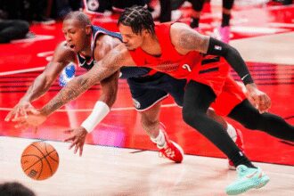 Portland Trail Blazers vs. Los Angeles Clippers-Xinhua