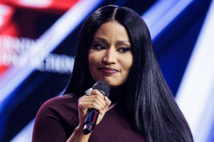 Nicki Minaj praises JD Vance as 'assassin' as Erika Kirk sits next to her