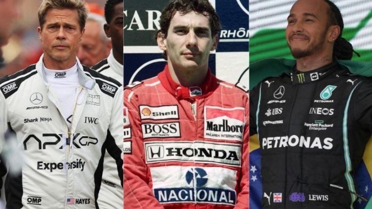 F1: filme sobre Ayrton Senna com Brad Pitt chega ao Apple TV+ F1: filme com Brad Pitt que homenageia Ayrton Senna estreia no Apple TV+