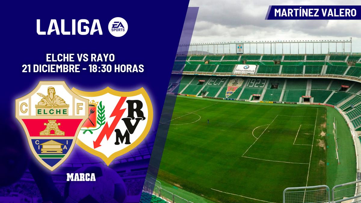 Elche - Rayo | El Martínez Valero mide la euforia vallecana: previa, análisis, pronóstico y predicción