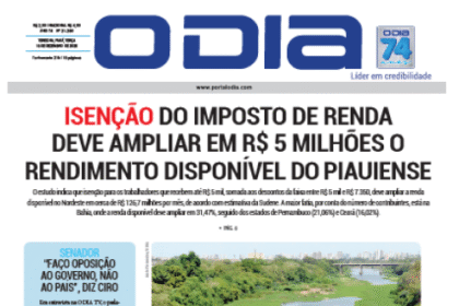 Destaques do Jornal O Dia desta terça-feira, 16 de outubro Confira os principais destaques do Jornal O Dia desta terça-feira (16) - (Reprodução)