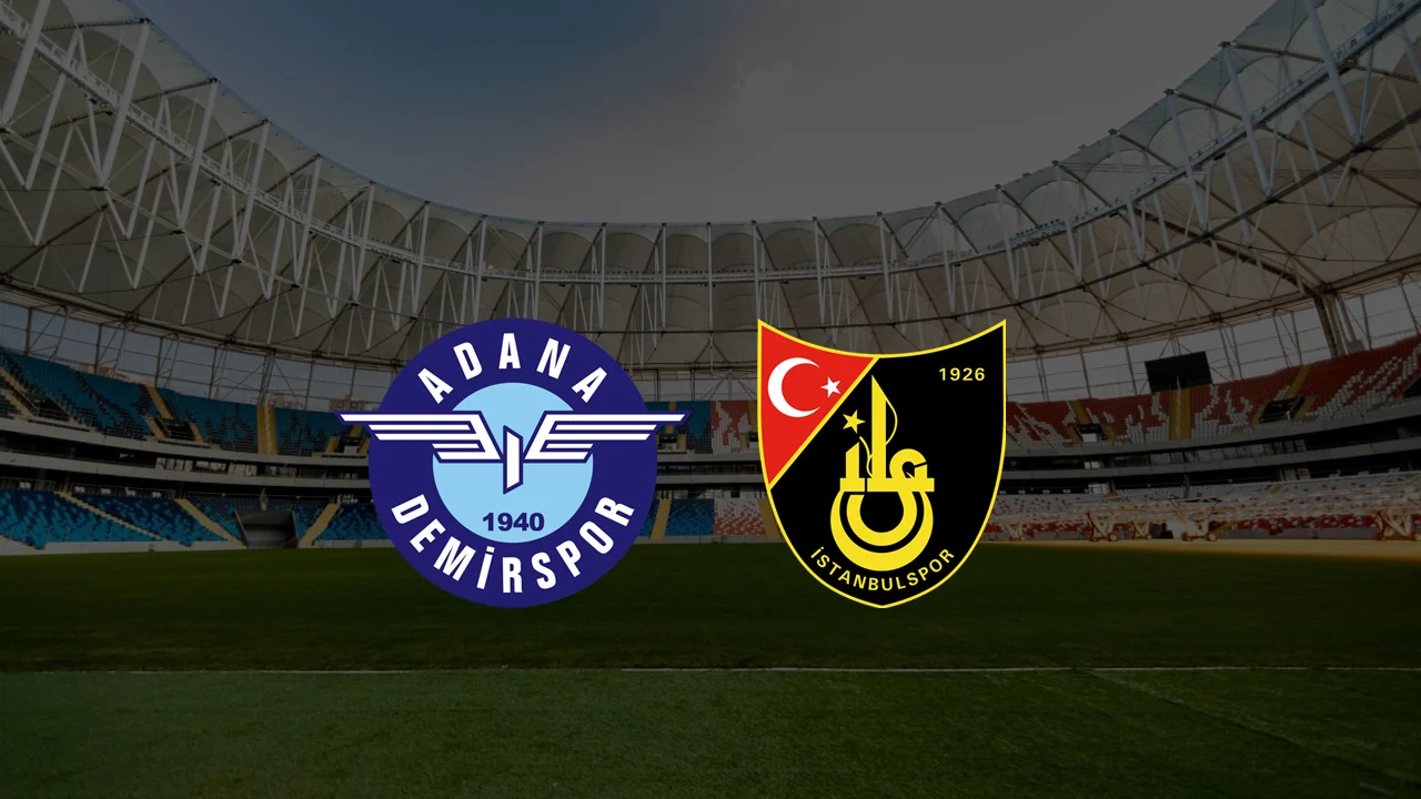 Onde assistir Adana Demirspor e İstanbulspor na Trendyol 1. Lig Adana Demirspor ve İstanbulspor Logoları