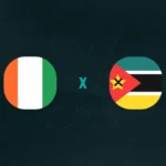 Escudos de Costa do Marfim e Moçambique, que duelam pela Copa Africana de Nações