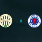 Ferencváros x Rangers: onde assistir, horário e escalações 11/12 Escudos de Ferencváros x Rangers, que se enfrentam pela Liga Europa