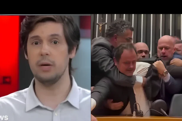 Um comentarista a favor da repressão