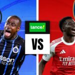 Club Brugge e Arsenal: palpites, análise e odds do jogo circulo com pontos dentro