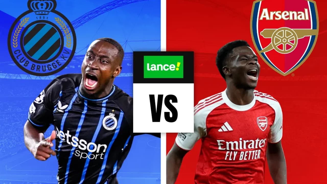 Club Brugge e Arsenal: palpites, análise e odds do jogo circulo com pontos dentro