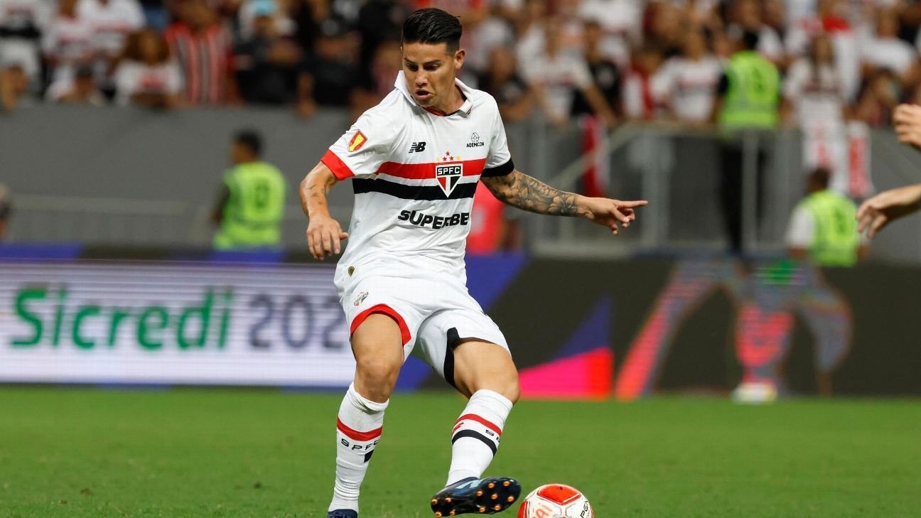 Jornal colombiano cita interesse do São Paulo por James Rodriguez