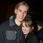 Levon Hawke and Maya Hawke at the premiere after party for
