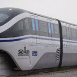 Metrô de São Paulo recebe metade dos trens da linha do aeroporto Metrô de São Paulo já recebeu metade dos trens para a linha do Aeroporto de Congonhas