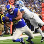 Matthew Stafford e Colby Parkinson geram debate em jogo da NFL NFL scores: Matthew Stafford's TD to Colby Parkinson sparks debate