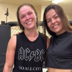 Luana Santos indica adversária para último combate de Ronda Rousey Luana Santos suggests ideal opponent for Ronda Rousey’s final UFC fight after meeting idol