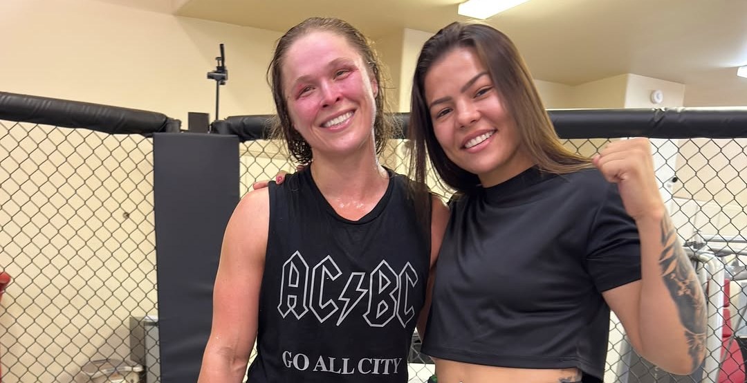 Luana Santos indica adversária para último combate de Ronda Rousey Luana Santos suggests ideal opponent for Ronda Rousey’s final UFC fight after meeting idol