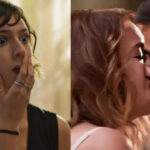 Nina surpresa, Filipa e Danilo aos beijos em fotomontagem