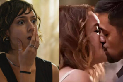 Nina retorna e muda rumo do romance da mãe Nina surpresa, Filipa e Danilo aos beijos em fotomontagem