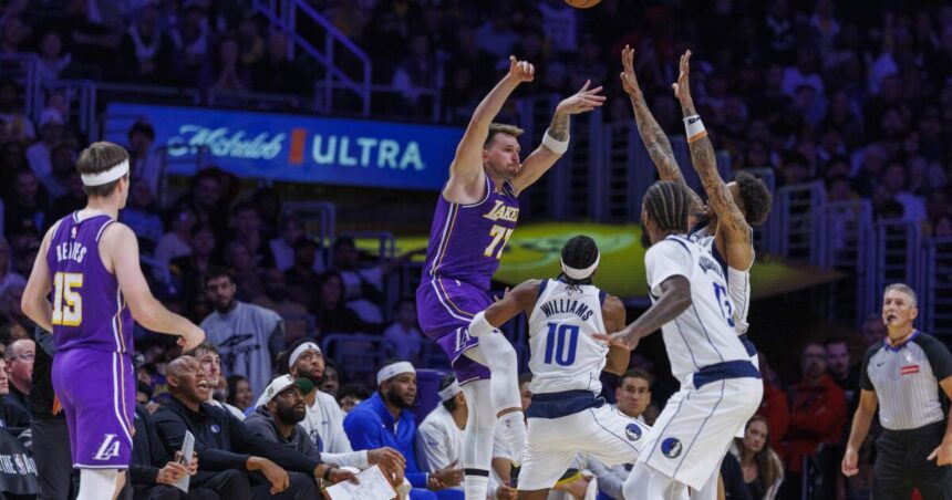 'A lot of slices of pizza left': Where the Lakers stand after 20 games