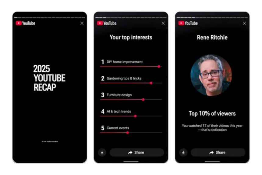 YouTube lança primeira retrospectiva personalizada; veja como acessar