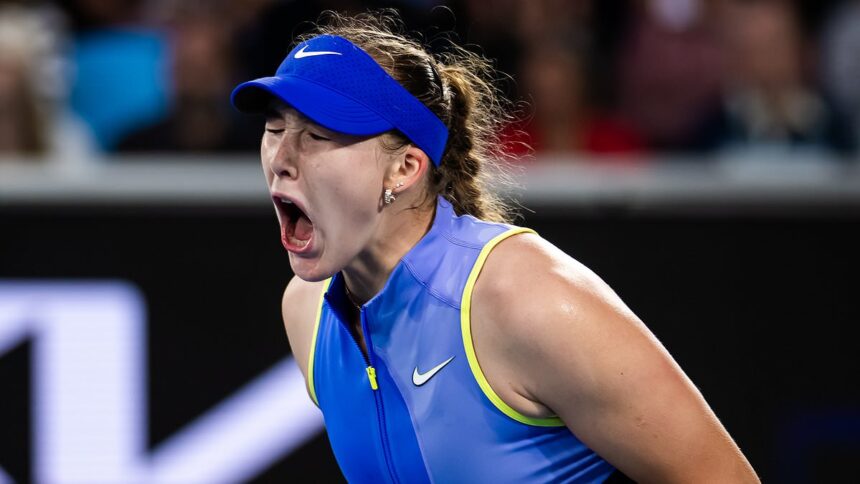 Fans erupt over 18-year-old Russian tennis star's unthinkably 'foul-mouthed' message to Australian Open crowd after they went berserk for her opponent - but others aren't so convinced