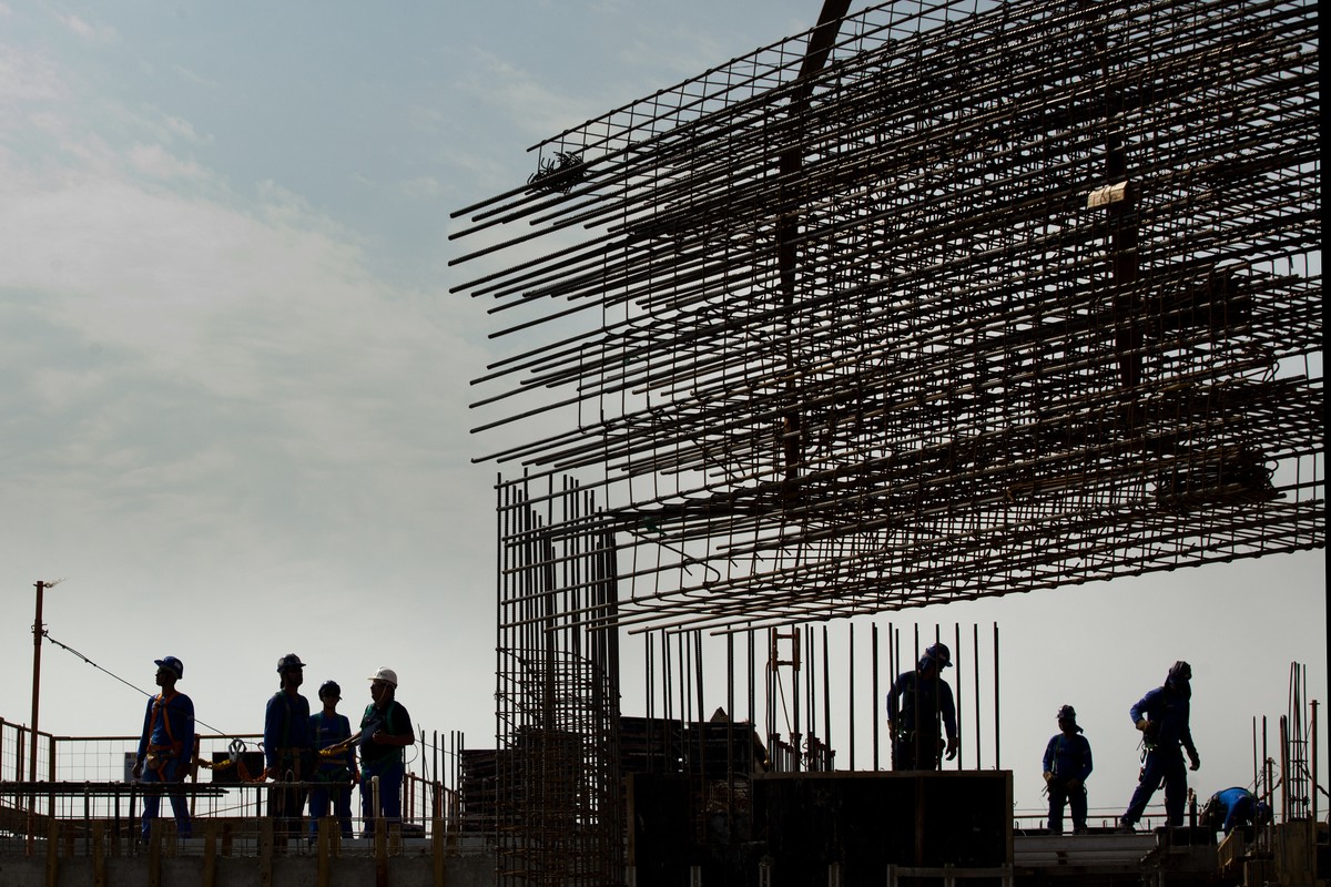 Construção tem maior confiança em janeiro desde março de 2025 Confiança da construção sobe em janeiro para maior nível desde março de 2025, diz FGV | Brasil