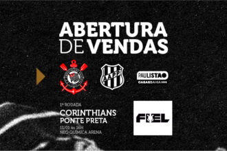 Ingressos: Corinthians x Ponte Preta – 11/01