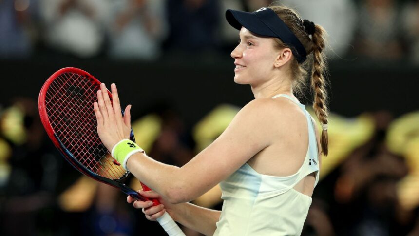Rybakina vence Pegula e enfrenta Sabalenka na final do Australian Open Copiar link