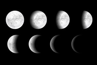 veja as fases da lua no mês