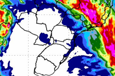 Sul do Brasil deve seguir sem chuvas pelo menos nos próximos sete dias,...