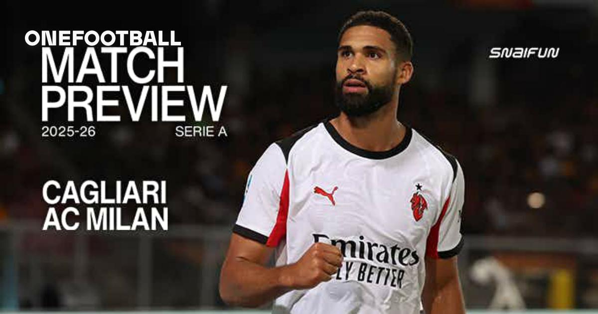Cagliari x AC Milan: análise do jogo CAGLIARI v AC MILAN: MATCH PREVIEW