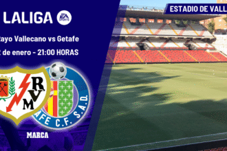 Rayo Vallecano - Getafe: horario, dónde ver en TV y canal del partido de LaLiga EA Sports