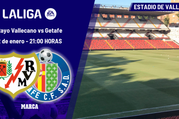 Rayo Vallecano - Getafe: horario, dónde ver en TV y canal del partido de LaLiga EA Sports