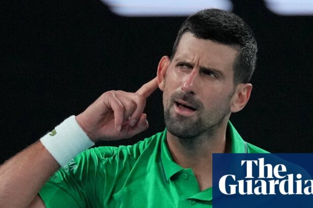 ‘Calm down, you jerk’: Djokovic admits to losing cool in Australian Open battle | Australian Open 2026
