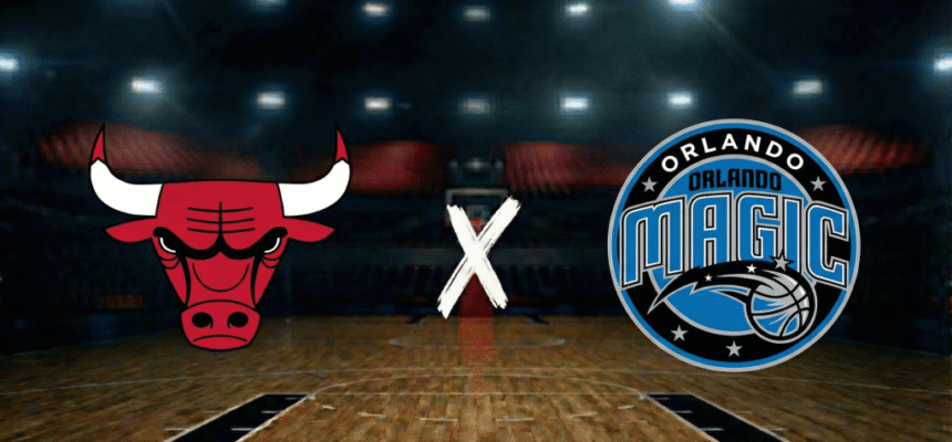 Chicago Bulls enfrenta Orlando Magic; como assistir ao vivo Chicago Bulls x Orlando Magic