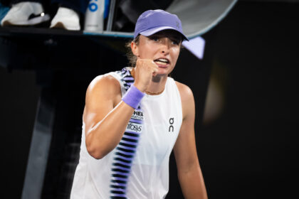 Swiatek in action; Pegula meets Keys